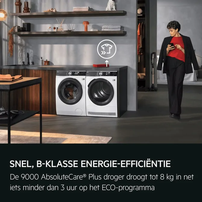 9000 AbsoluteCare® Plus - Warmtepomp Droger 9 kg