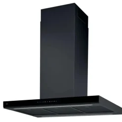 8000 AuroraTech Eilandafzuigkap met Hob2Hood 90 cm Zwart
