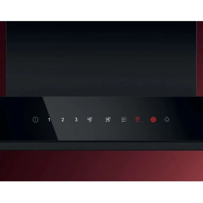 8000 AuroraTech Eilandafzuigkap met Hob2Hood 90 cm Zwart
