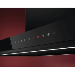 8000 AuroraTech Eilandafzuigkap met Hob2Hood 90 cm Zwart