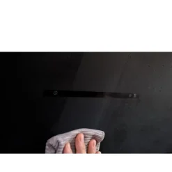 8000 AuroraTech - Schouwafzuigkap met Hob2Hood 90 cm Matzwart met textuur