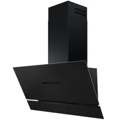 8000 AuroraTech - Schouwafzuigkap met Hob2Hood 90 cm Matzwart met textuur
