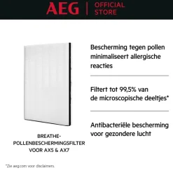 AX5 en AX7 Breathe pollenbeschermingsfilter