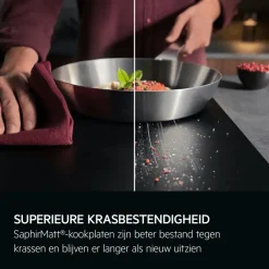 6000 Bridge - inductiekookplaat, SaphirMatt®, 80 cm