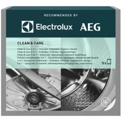 Clean&Care - 3-in-1 onderhoud wasmachine en vaatwasser (12 zakjes)