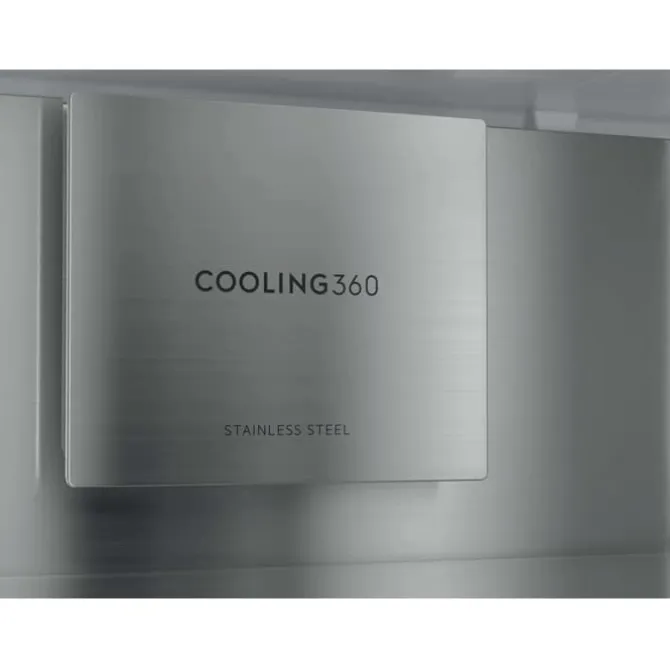 8000 Cooling 360° - Koel/vrieskast vrijstaand 202 cm Dark Stainless Steel