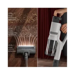 5000 Cordless cleaner Steelstofzuiger tot 60 min gebruiksduur