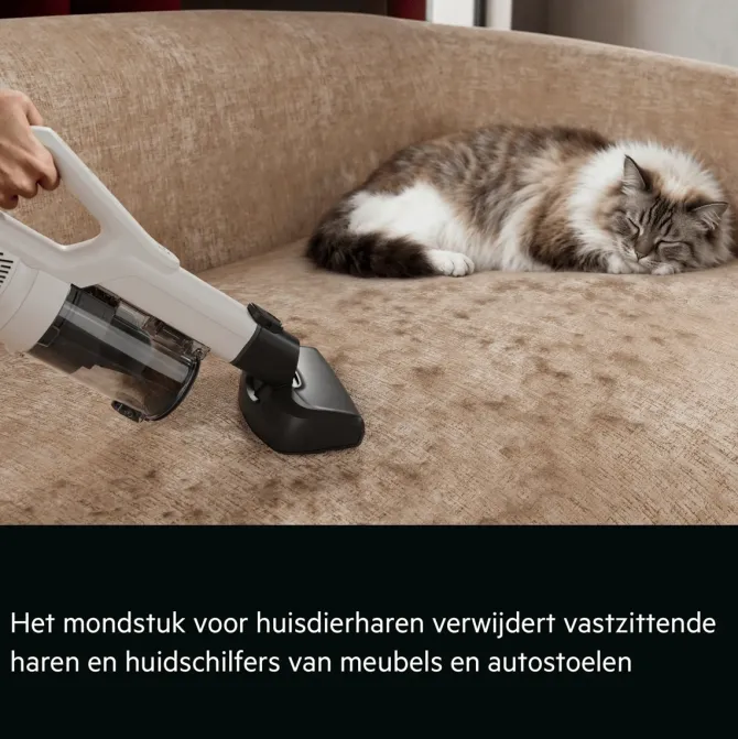 5000 Cordless cleaner Steelstofzuiger tot 60 min gebruiksduur