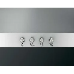 3000 ExtractionTech Schouwafzuigkap 90 cm Roestvrij staal