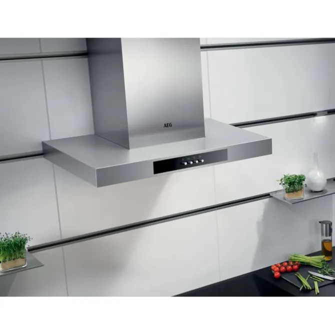 5000 ExtractionTech Schouwafzuigkap 60 cm Roestvrij staal