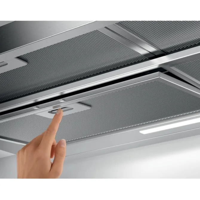 5000 Extractor Vlakscherm afzuigkap 90 cm grijs