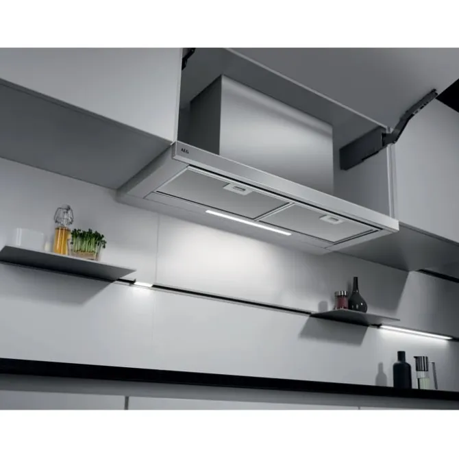 5000 Extractor Vlakscherm afzuigkap 90 cm grijs
