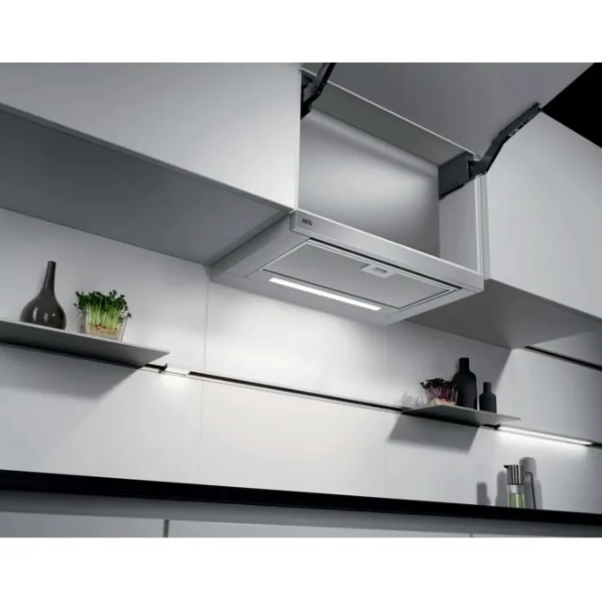 5000 Extractor - Vlakscherm afzuigkap 60 cm grijs