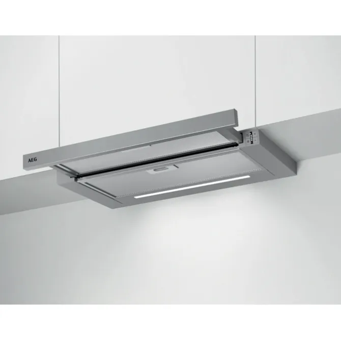 5000 Extractor - Vlakscherm afzuigkap 60 cm grijs