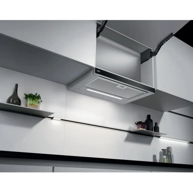 5000 Extractor - Vlakscherm afzuigkap 60 cm grijs