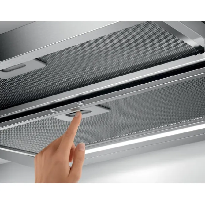 5000 Extractor - Vlakscherm afzuigkap 60 cm grijs
