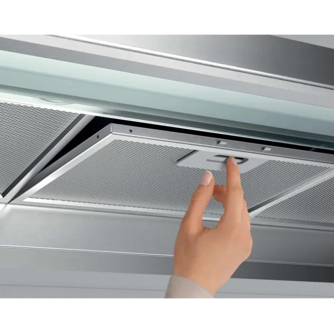 5000 Extractor - Vlakscherm afzuigkap 90 cm grijs
