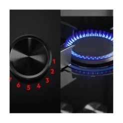 8000 Flamelight - gaskookplaat, 90 cm