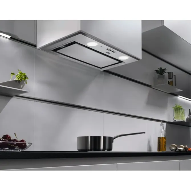 6000 Hob2Hood - Afzuigunit met Hob2Hood 54 cm Roestvrij staal