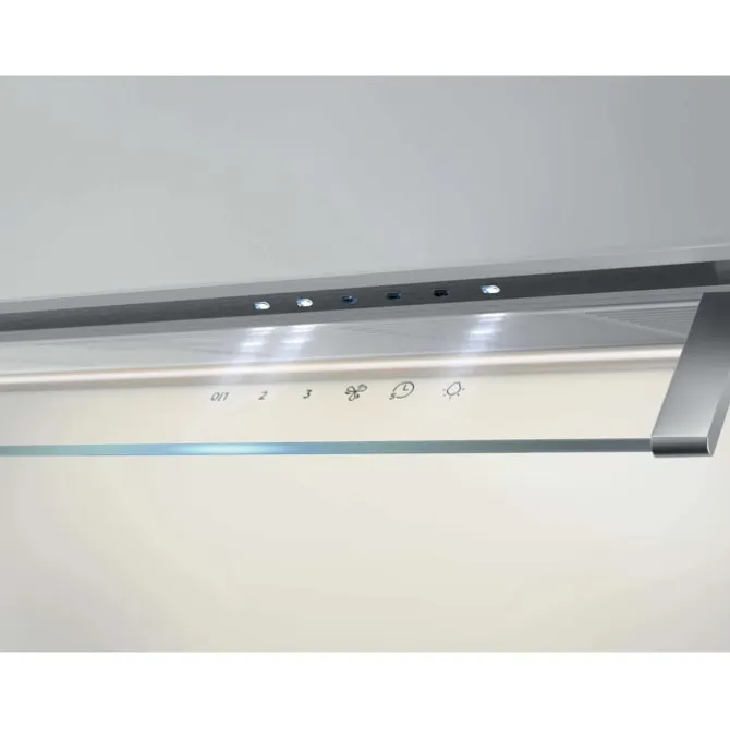 6000 Hob2Hood - Geïntegreerde afzuigkap met Hob2Hood 90 cm Roestvrij staal