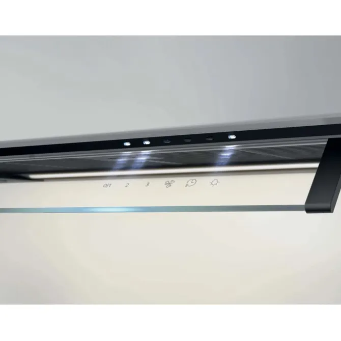 6000 Hob2Hood - Geïntegreerde afzuigkap met Hob2Hood 90 cm Zwart