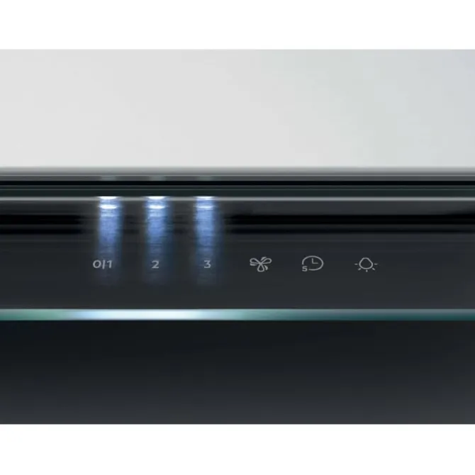 6000 Hob2Hood - Geïntegreerde afzuigkap met Hob2Hood 90 cm Zwart