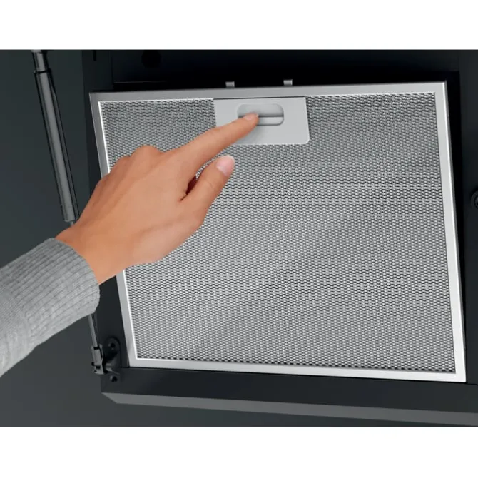 6000 Hob2Hood - Schouwafzuigkap met Hob2Hood 60 cm Zwart
