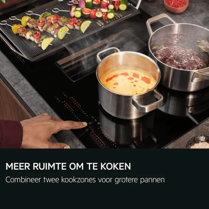 Kookplaat met afzuiging 80 cm