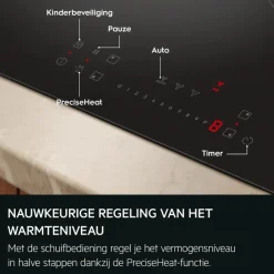 Kookplaat met afzuiging 80 cm