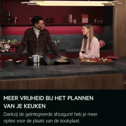 Kookplaat met afzuiging 80 cm