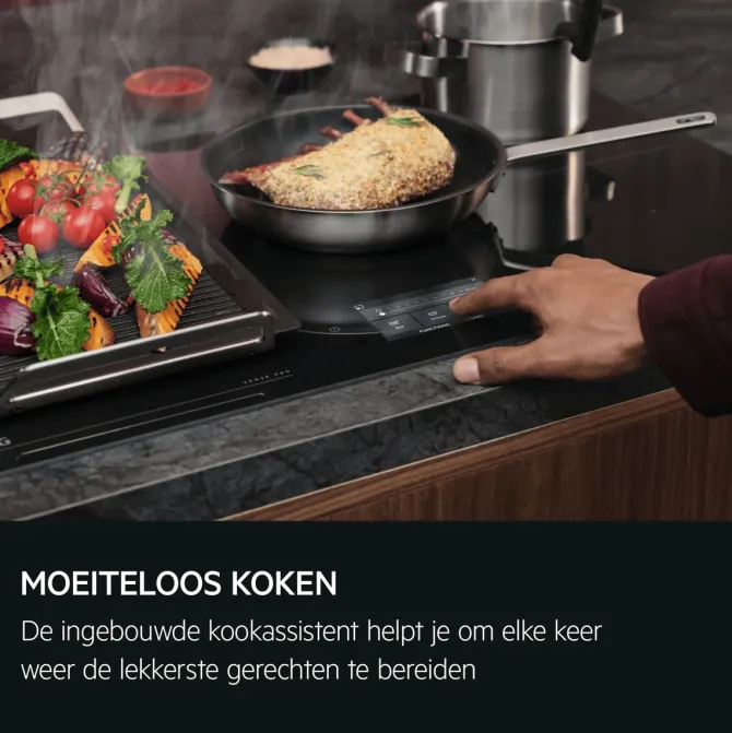 Kookplaat met afzuiging - 9000 ComboHob SensePro 80 cm