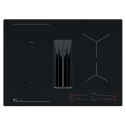 Kookplaat met afzuiging - 6000 ComboHob met brugfunctie SaphirMatt® 70 cm