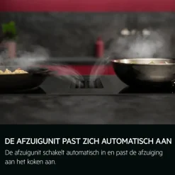 Kookplaat met afzuiging - 6000 ComboHob met brugfunctie 60 cm