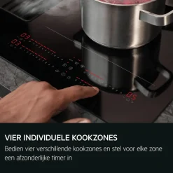 Kookplaat met afzuiging - 7000 ComboHob SenseFry 80 cm