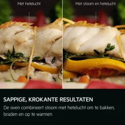 7000 MealAssist met SteamCrisp - Heteluchtoven met stoomondersteuning met pyrolysereiniging