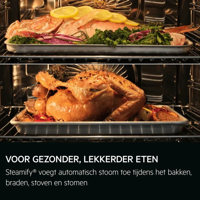 8000 MealAssist met SteamPro Combi hetelucht- en stoomoven