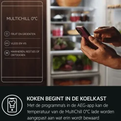 9000 MultiChill 0° Koel/vrieskast inbouw 178 cm