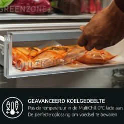 9000 MultiChill 0° Koel/vrieskast Inbouw 178 cm