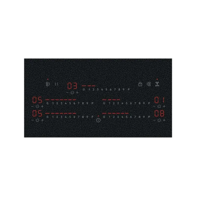 6000 MultipleBridge - inductiekookplaat, SaphirMatt®, 80 cm