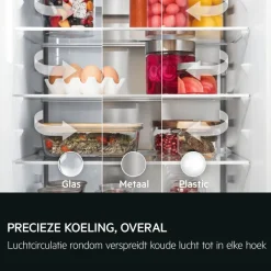 7000 NoFrost CoolAssist® Koel/vrieskast inbouw 178 cm