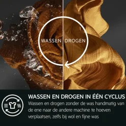 7000 ProSteam® - Condensatie Was-droogcombinatie 8 kg