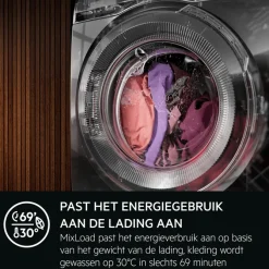 7000 ProSteam® - UniversalDose Condensatie Was-droogcombinatie 9 kg