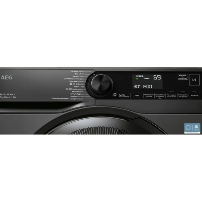 7000 ProSteam® - Wasmachine 9 kg Dark Silver