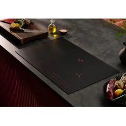6000 Pure FlexBridge inductiekookplaat, SaphirMatt® Pure, 80 cm