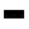 3000 Rapid Power Hob Keramische kookplaat 80 cm