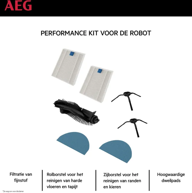7000 Robotstofzuiger Autonomie 140 min.