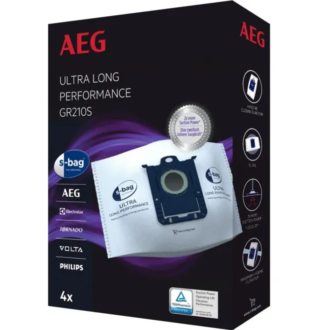 S-bag® Ultra Long Performance - 3 stofzuigerzakken
