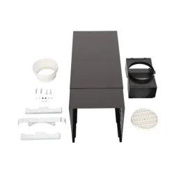 Schacht kit, matzwart