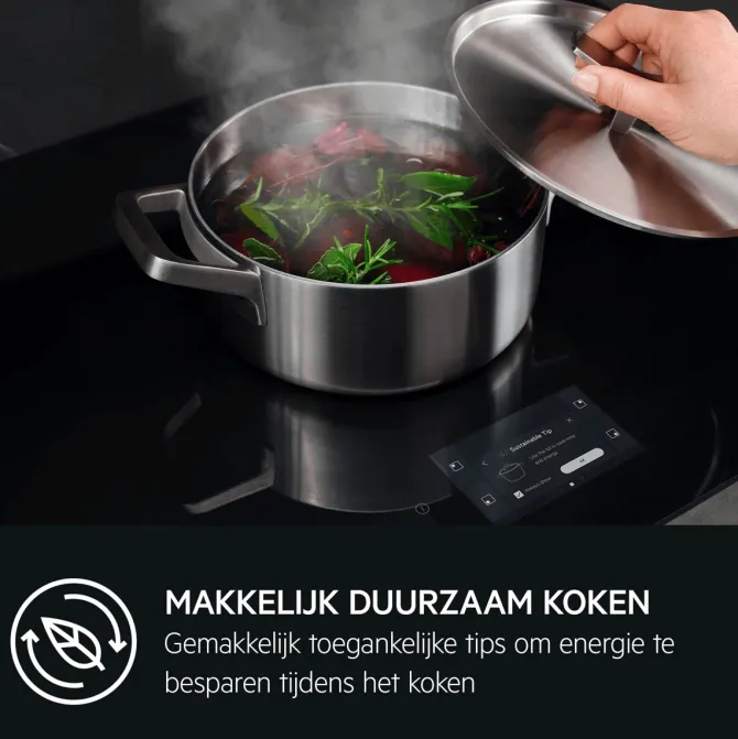 8000 Sense Boil+Fry - inductiekookplaat, 80 cm