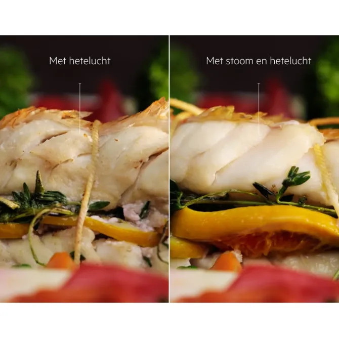 6000 SenseCook met SteamCrisp - Heteluchtoven met stoomondersteuning met pyrolysereiniging